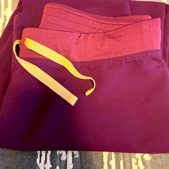 Figs Pants & Jumpsuits Large Deep Purple Figs Livingston Scrub Pant Mark On Leg As Shown In